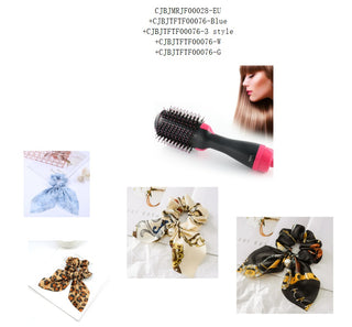 One-Step Electric Hair Dryer Comb Multifunctional Comb Straightener Hair Curling