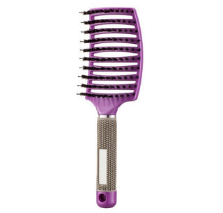 Hairbrush Anti Klit Brushy Haarborstel Women Detangler Hair Brush Bristle Nylon Scalp Massage  Teaser Hair Brush Comb