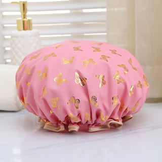 Gold-plated Bow Shower Cap Shower