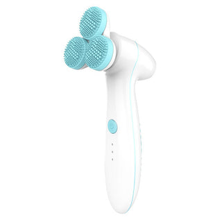 Three round 3D silicone cleansing instrument