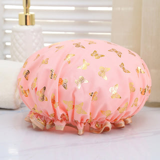 Gold-plated Bow Shower Cap Shower