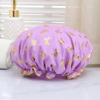 Gold-plated Bow Shower Cap Shower