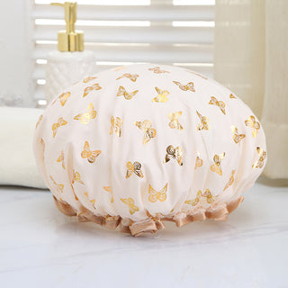 Gold-plated Bow Shower Cap Shower